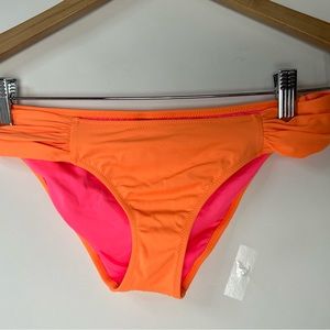 Victoria’s Secret‎ Orange & Pink Bikini Bottoms Small
